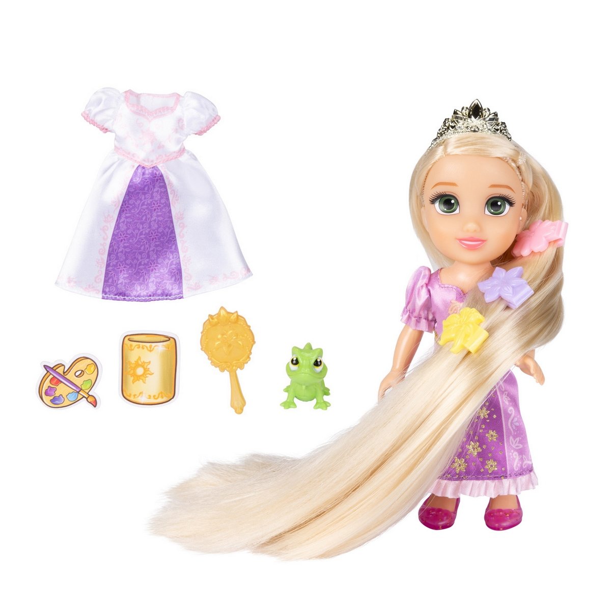 Muñeca Fashion 15 Cm Con Accesorios Princesas De Disney - Rapunzel